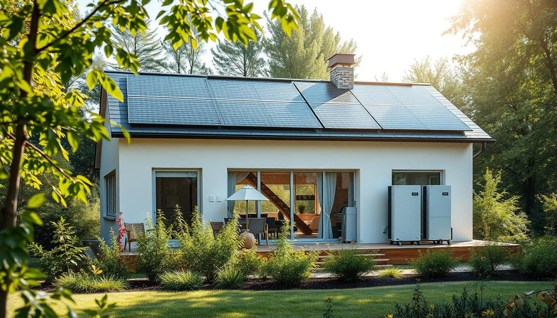 Wie man sein Zuhause energieautark macht: Kombination von Wärmepumpe, Solaranlagen, Batteriespeicher