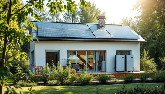 Wie man sein Zuhause energieautark macht: Kombination von Wärmepumpe, Solaranlagen, Batteriespeicher