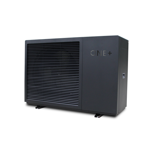 Seitenansicht Wärmepumpe 12kw, r290, Monoblock TerraNext ONE+