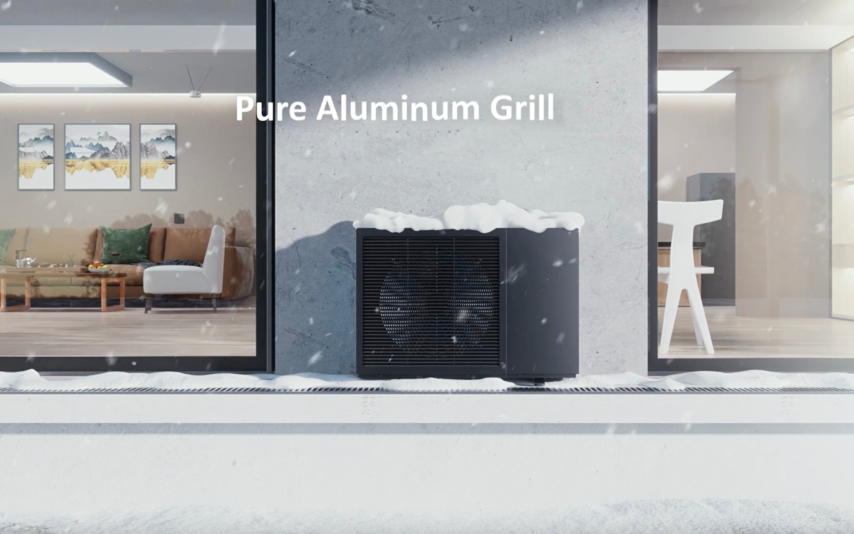 12WARM: Pure Aluminium Grill Banner